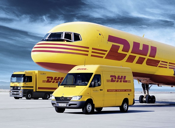 Công ty vận chuyển logistics DHL với  hơn 380.000 chuyên gi